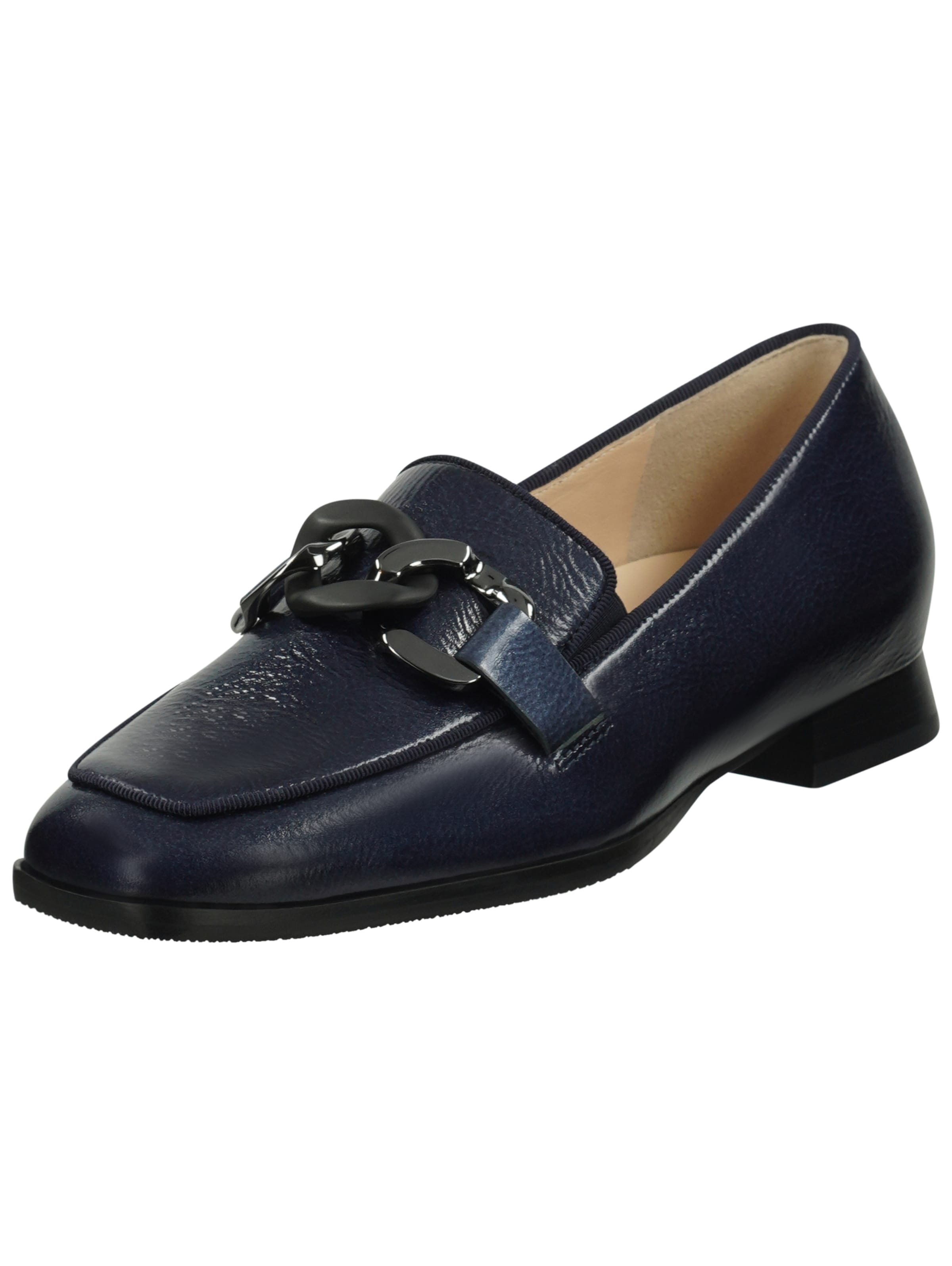 HASSIA Slip-ons in Blue: front