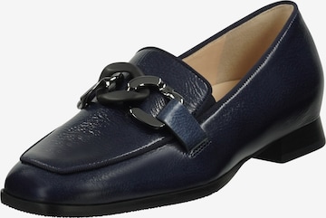 HASSIA Classic Flats in Blue: front