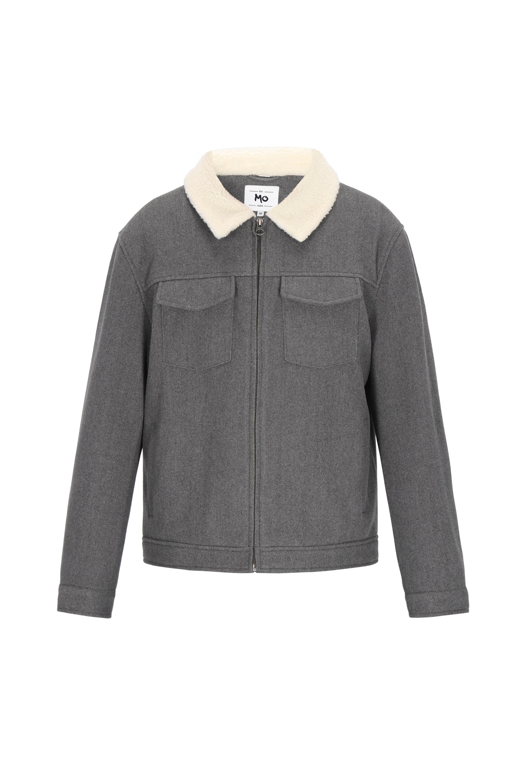 MO Демисезонная куртка в Серый: спереди