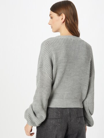 Femme Luxe Knit cardigan 'KARLA' in Grey