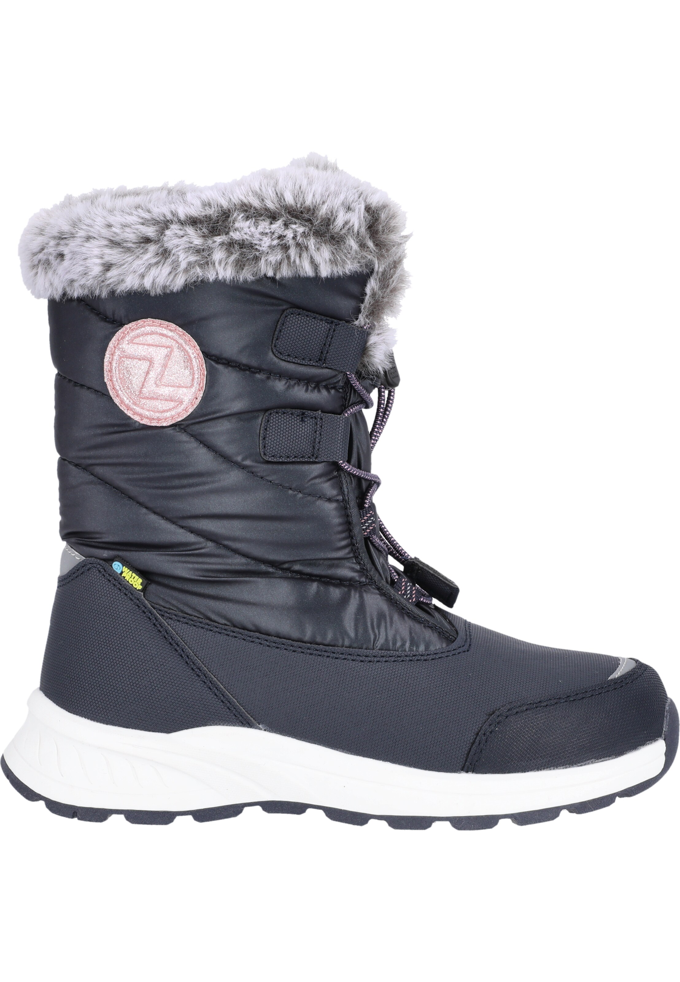 ZigZag Snow Boots in Blue