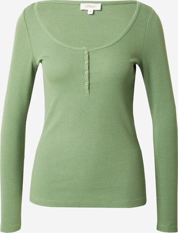 s.Oliver - Camiseta en verde: frente