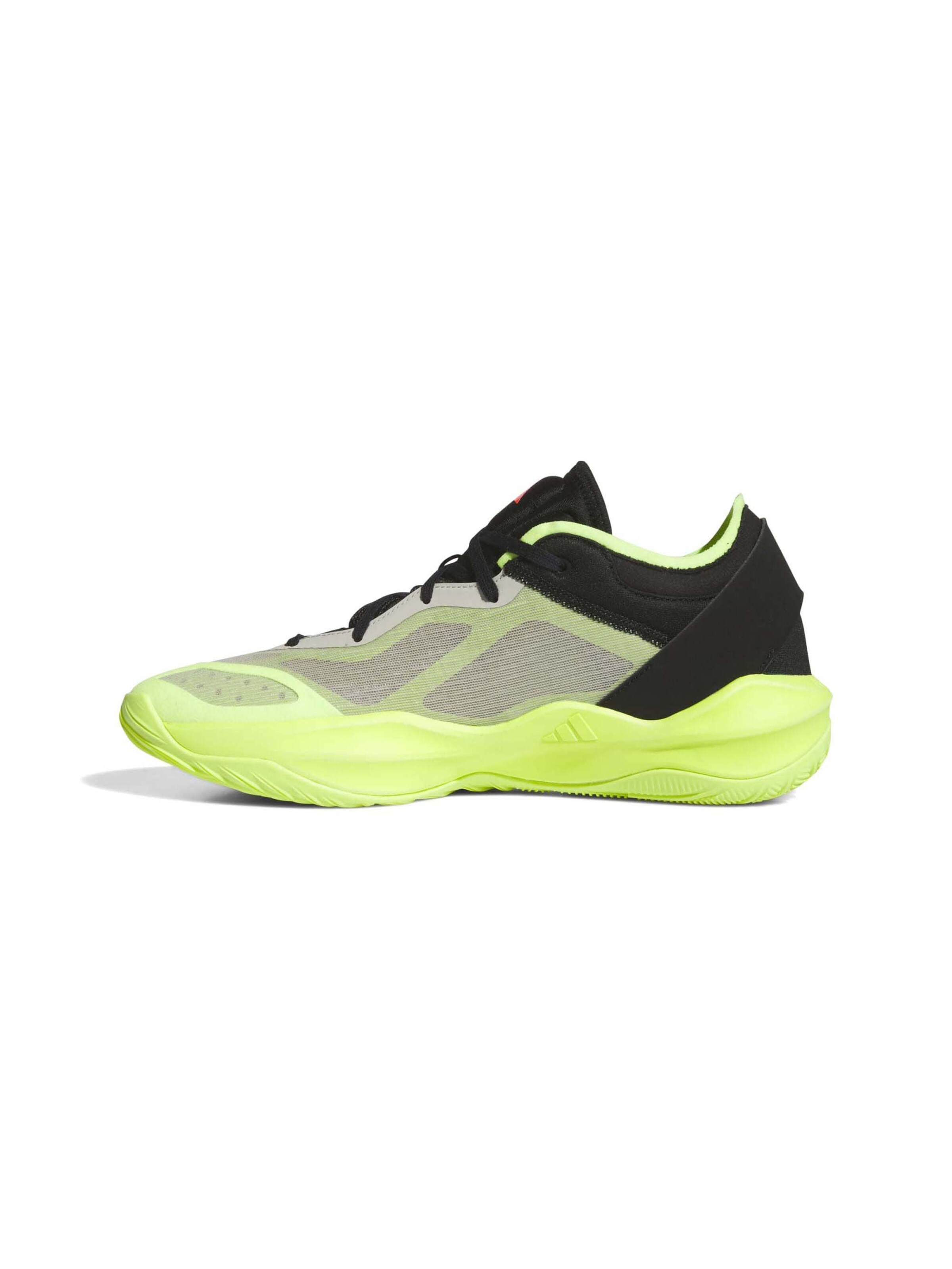 ADIDAS PERFORMANCE Basketballschuh 'Adizero Select 2.0' in hellgrau / limette / schwarz, Produktansicht