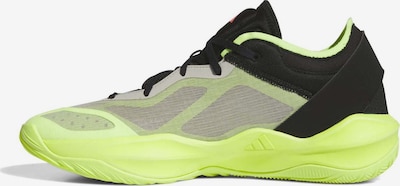 ADIDAS PERFORMANCE Basketballschuh 'Adizero Select 2.0' in hellgrau / limette / schwarz, Produktansicht
