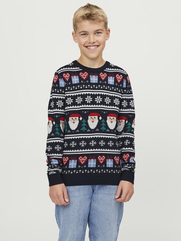 Jack & Jones Junior Sweater in Blue: front