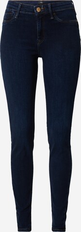 Coupe slim Jean 'MOLLY' River Island Tall en bleu : devant