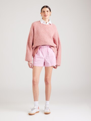 Loosefit Pantaloni 'ONLFILUCCA' di ONLY in rosa