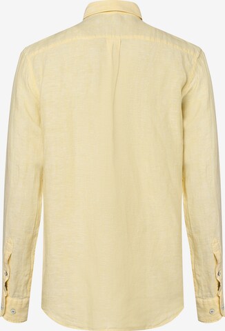 FYNCH-HATTON Regular fit Button Up Shirt in Yellow