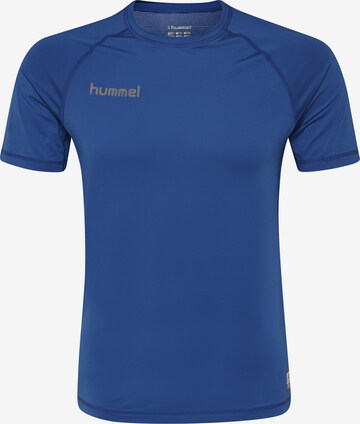 Hummel Functioneel shirt in Blauw: voorkant