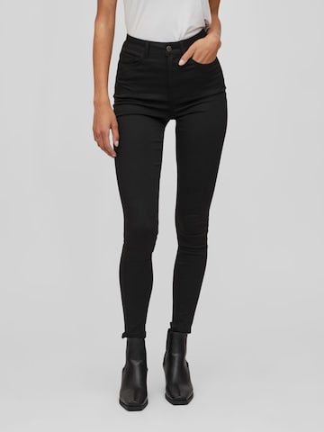 VILA Skinny Jeans 'STAY' in Zwart: voorkant