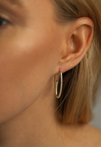 Nana Kay Ohrringe 'Glamour Girl' in Gold: Vorderseite