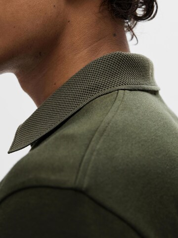 SELECTED HOMME Shirt 'Fave' in Groen