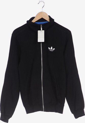 ADIDAS ORIGINALS Sweatshirt & Zip-Up Hoodie in M in Blue: front