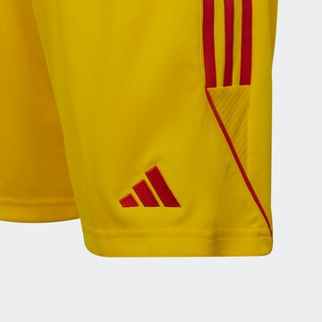 Regular Pantalon de sport 'Tiro 23 League' ADIDAS PERFORMANCE en jaune