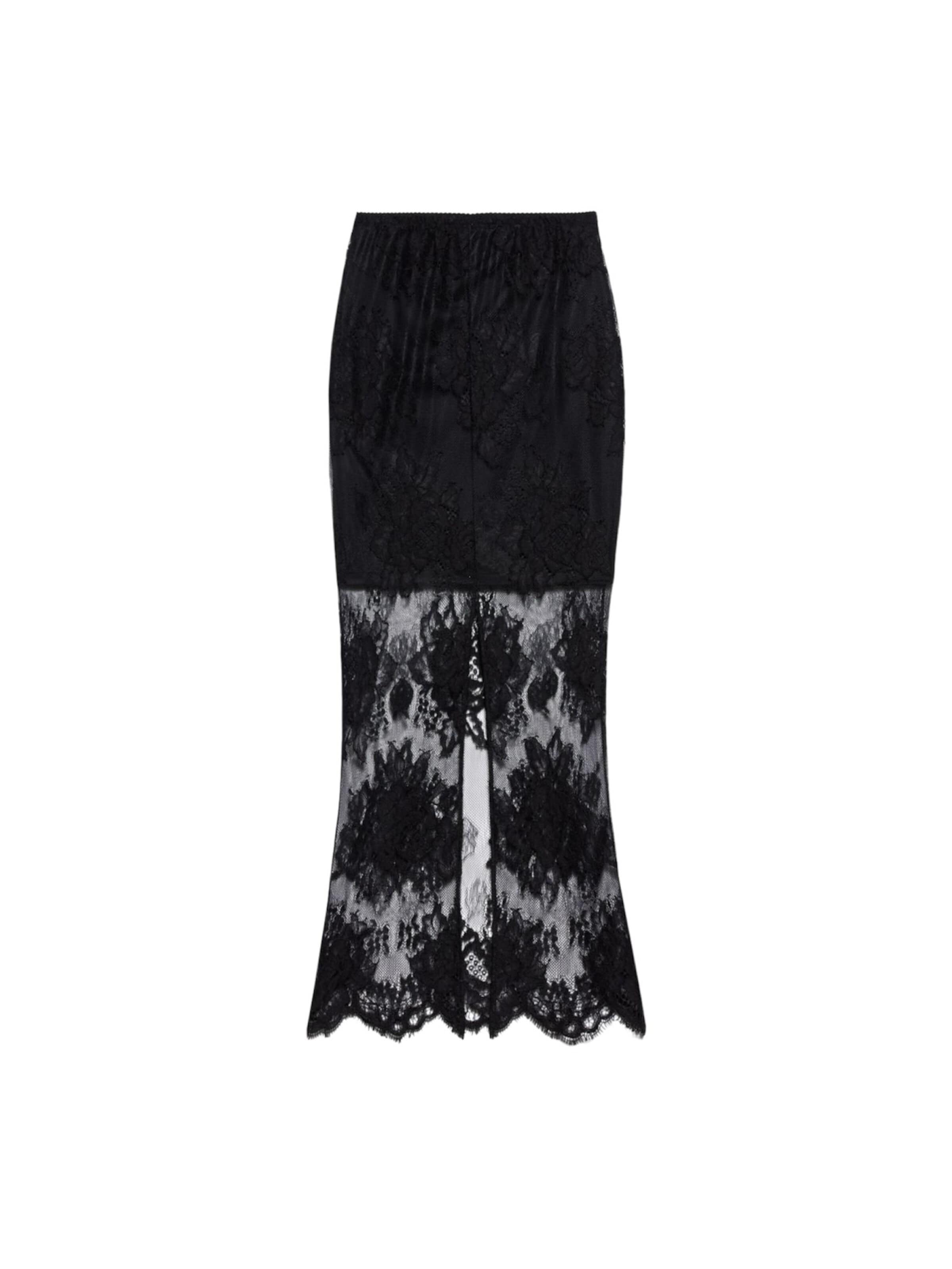 Aniye By - Falda en negro: frente
