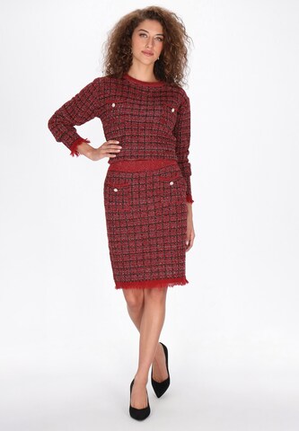 faina - Saia em vermelho