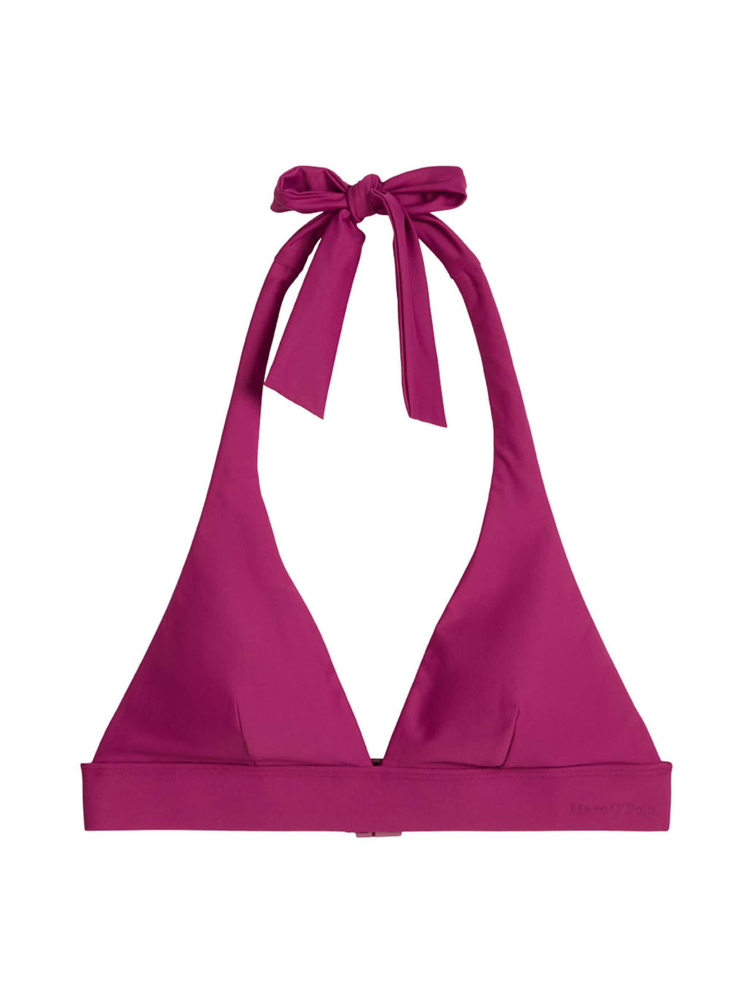 Triangle Hauts de bikini ' Abstract Leaf ' Marc O'Polo en rose : devant