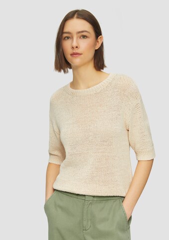 Pullover di s.Oliver in beige: frontale