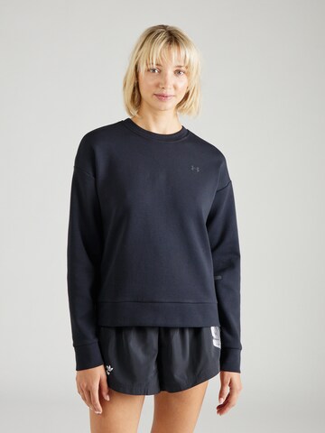 melns UNDER ARMOUR Sportiska tipa džemperis 'Unstoppable': no priekšpuses