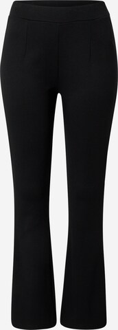 Cartoon Boot cut Trousers in Black: front