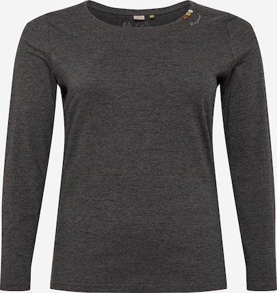 Ragwear Plus Sweater majica 'FLORAH' u crna, Pregled proizvoda