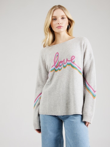 Pull-over 'Birke' LIEBLINGSSTÜCK en gris : devant