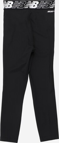 new balance Skinny Sports trousers in Black