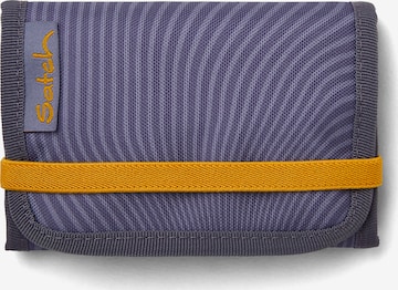 Satch Wallet in Purple: front