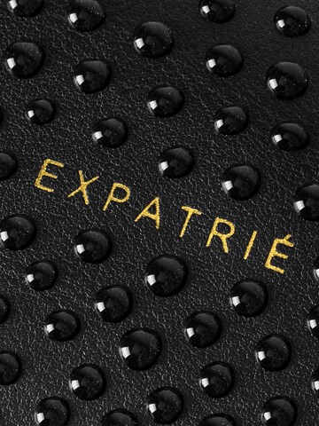 Expatrié Half Moon Bag 'Lea Medium' in Schwarz