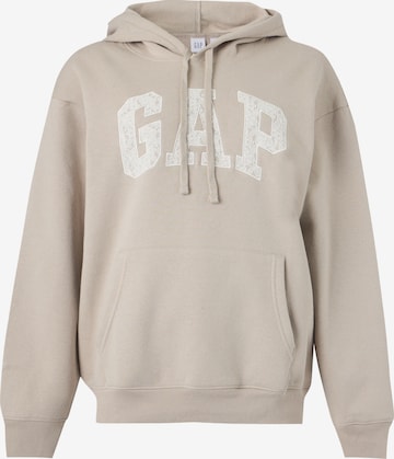 GAP Bluzka sportowa 'HERITAGE' w kolorze szary: przód