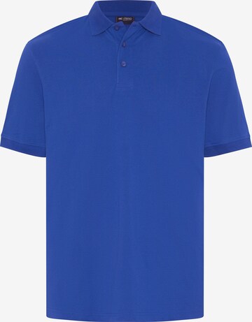 Expand Poloshirt in Blau: predná strana