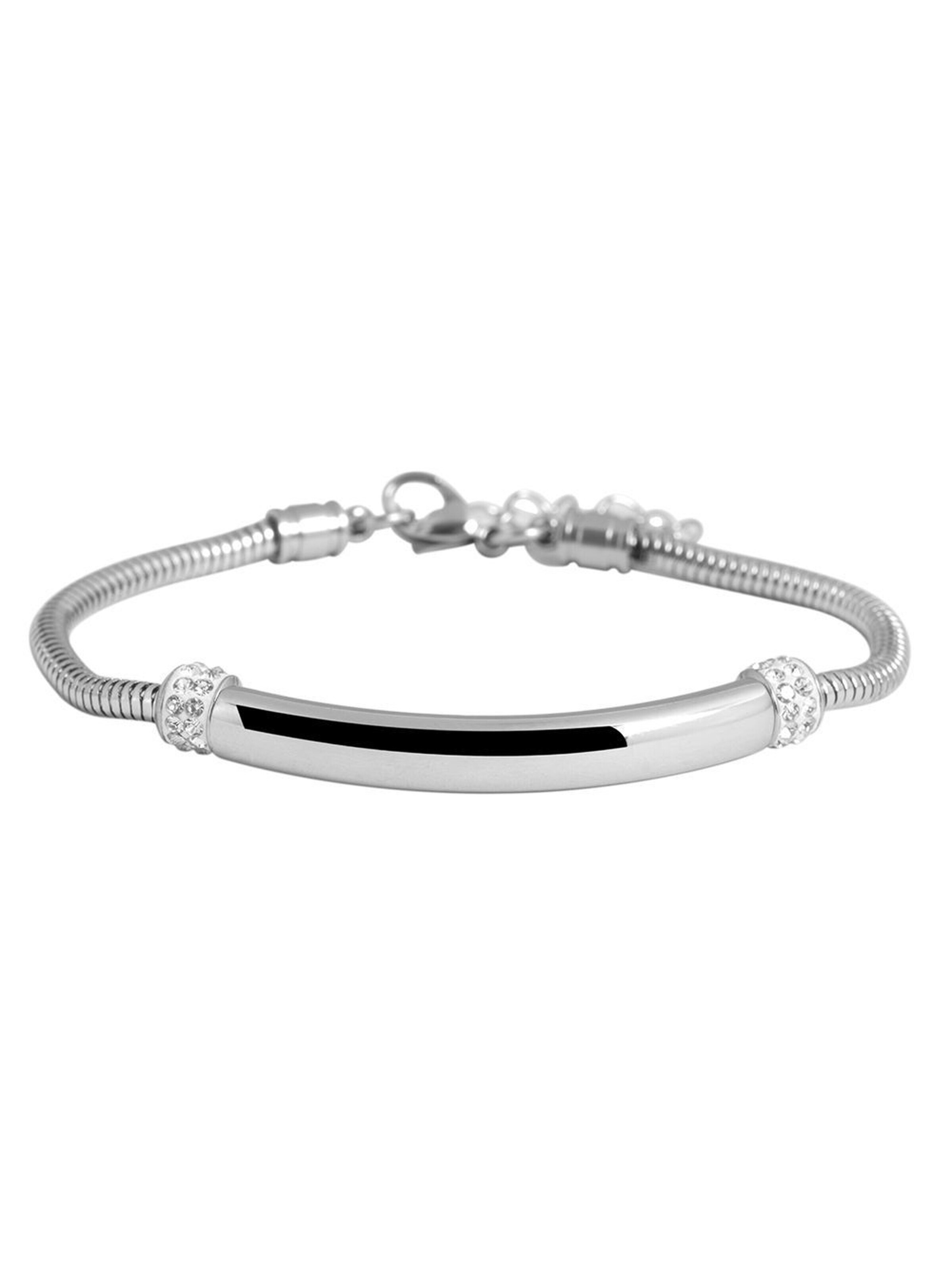 Akzent Bracelet 'Italina' in Silver