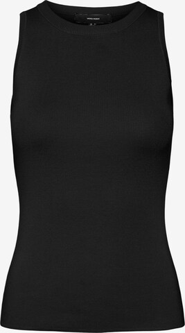 Top in maglia 'New Sofi' di VERO MODA in nero: frontale