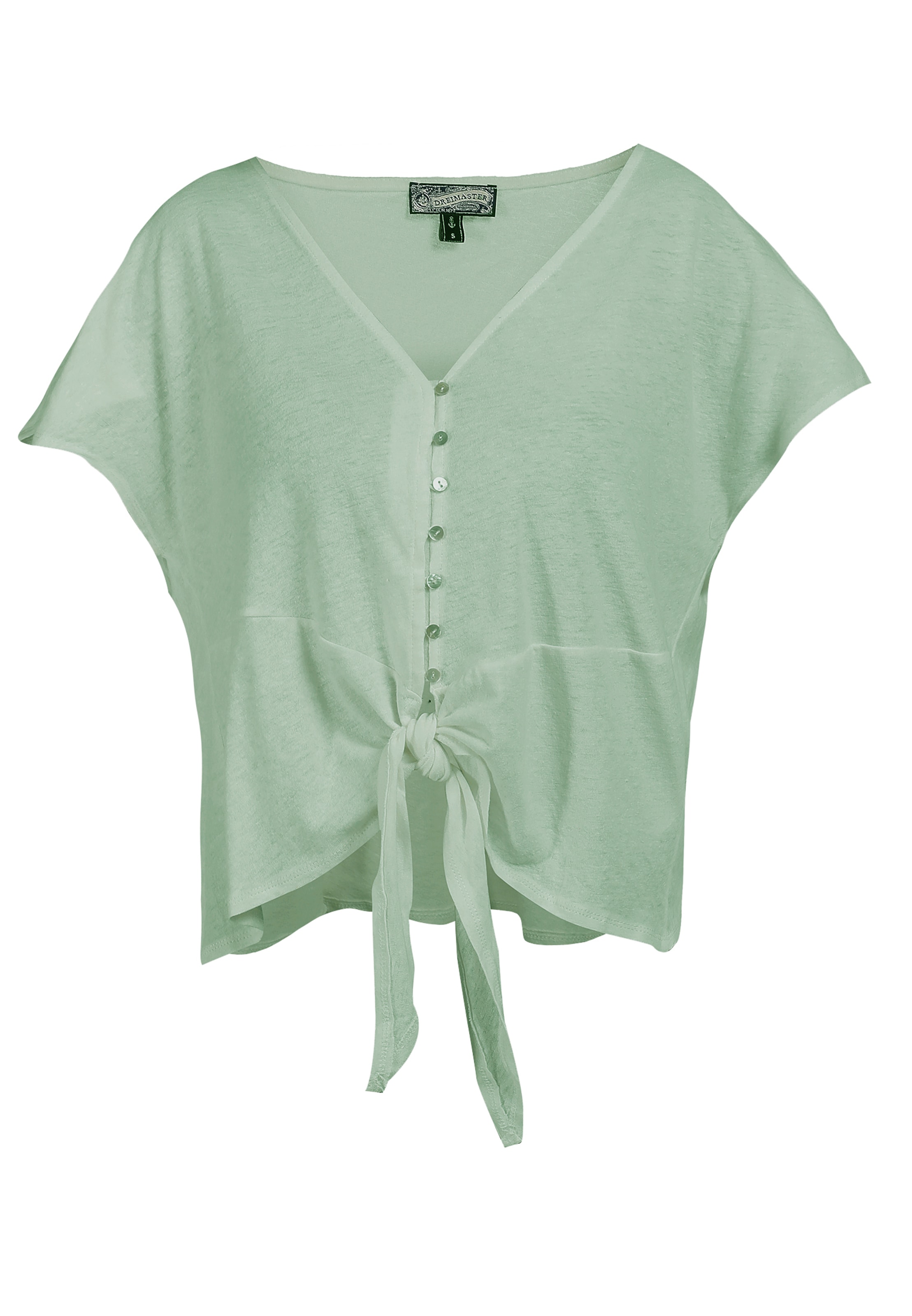 DreiMaster Vintage Blúzka - Zelená: predná strana