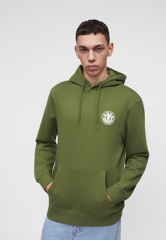 ELEMENTSweater majica 'SEAL BP' - zelena boja: prednji dio
