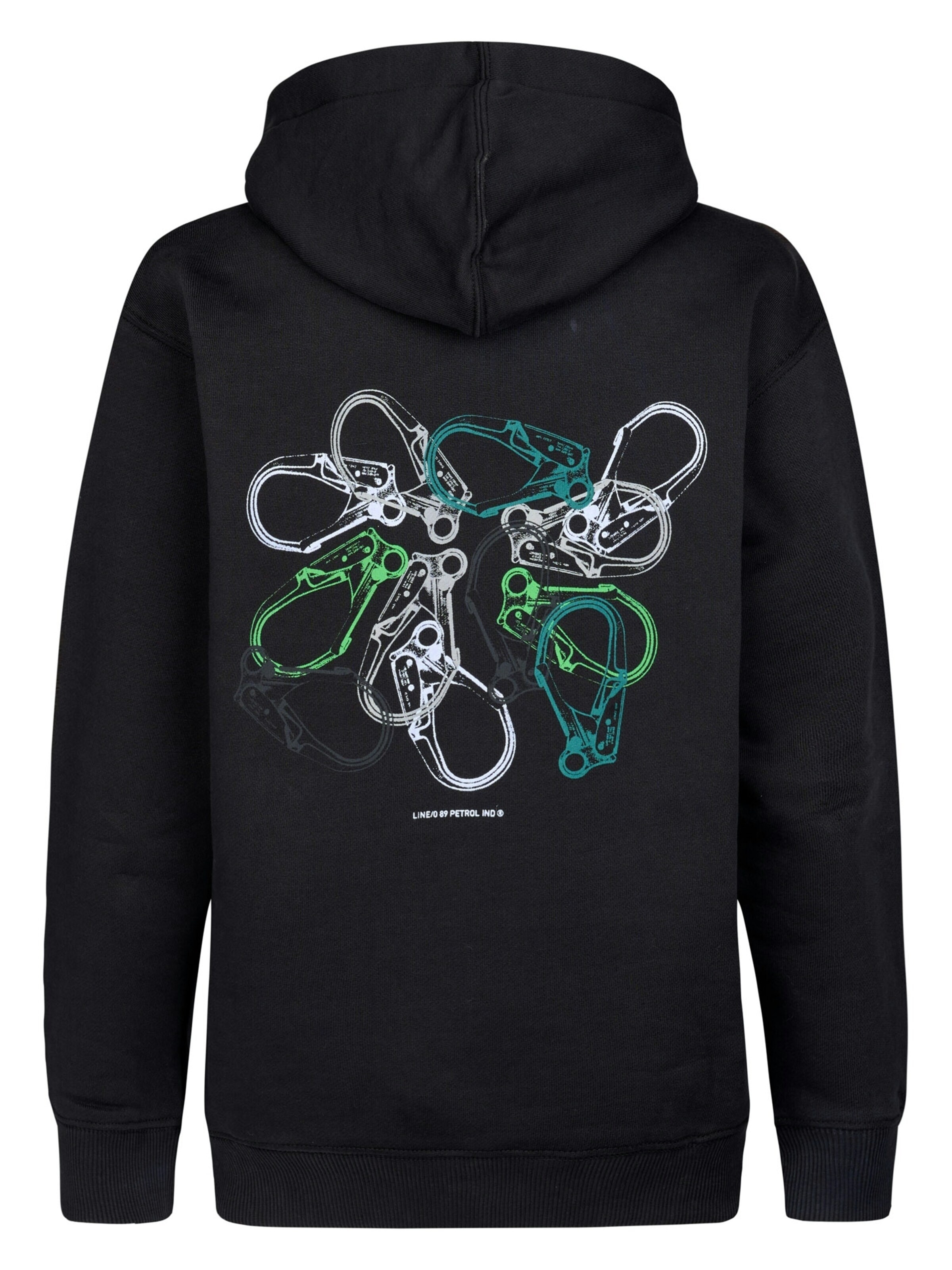 PETROL Sweatshirt in Black