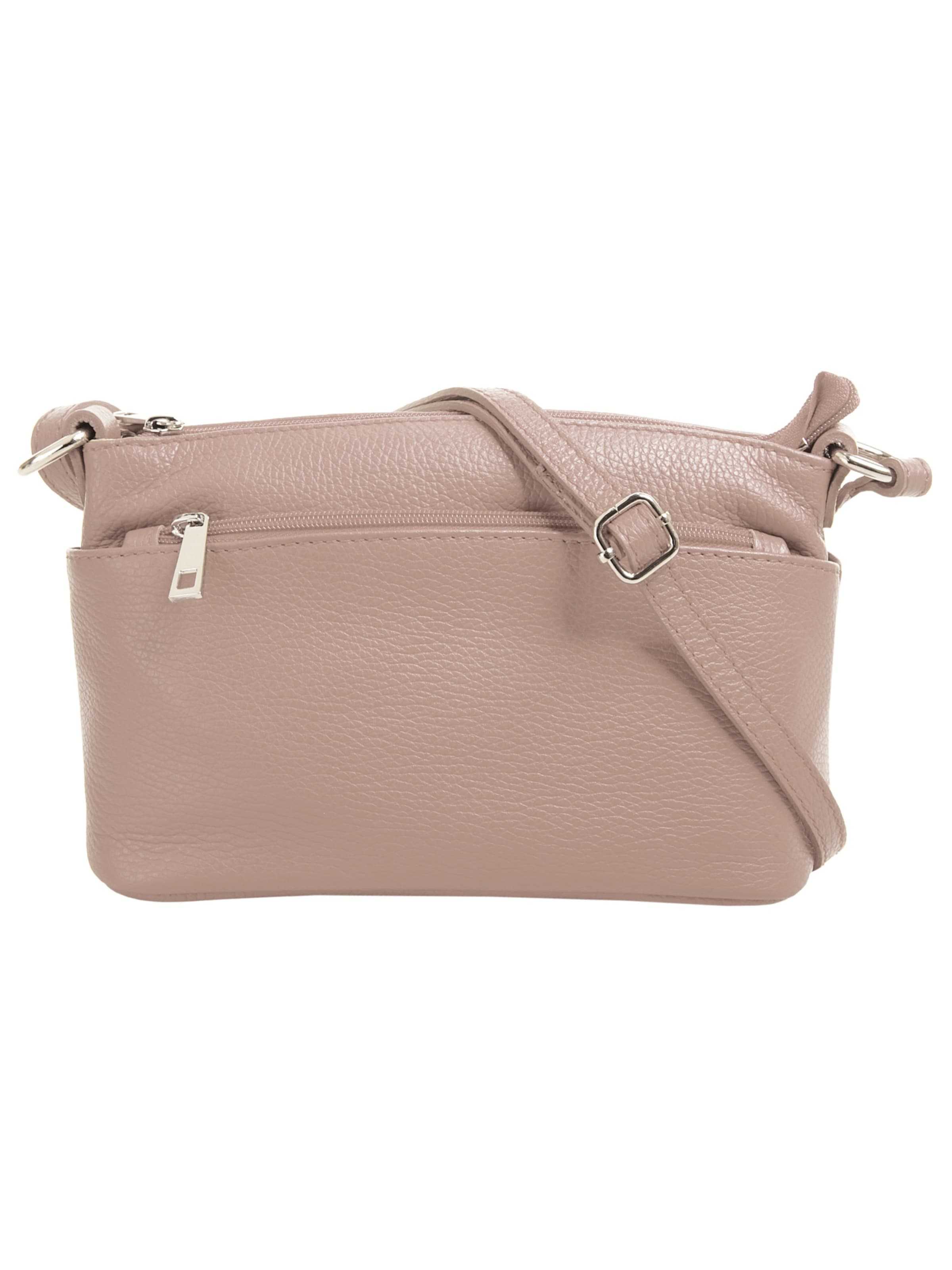 Sac à bandoulière Cluty en rose : devant