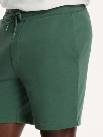 Regular Pantalon Shiwi en vert