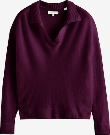 Chinti & Parker Pullover 'Basics' i rød: forside