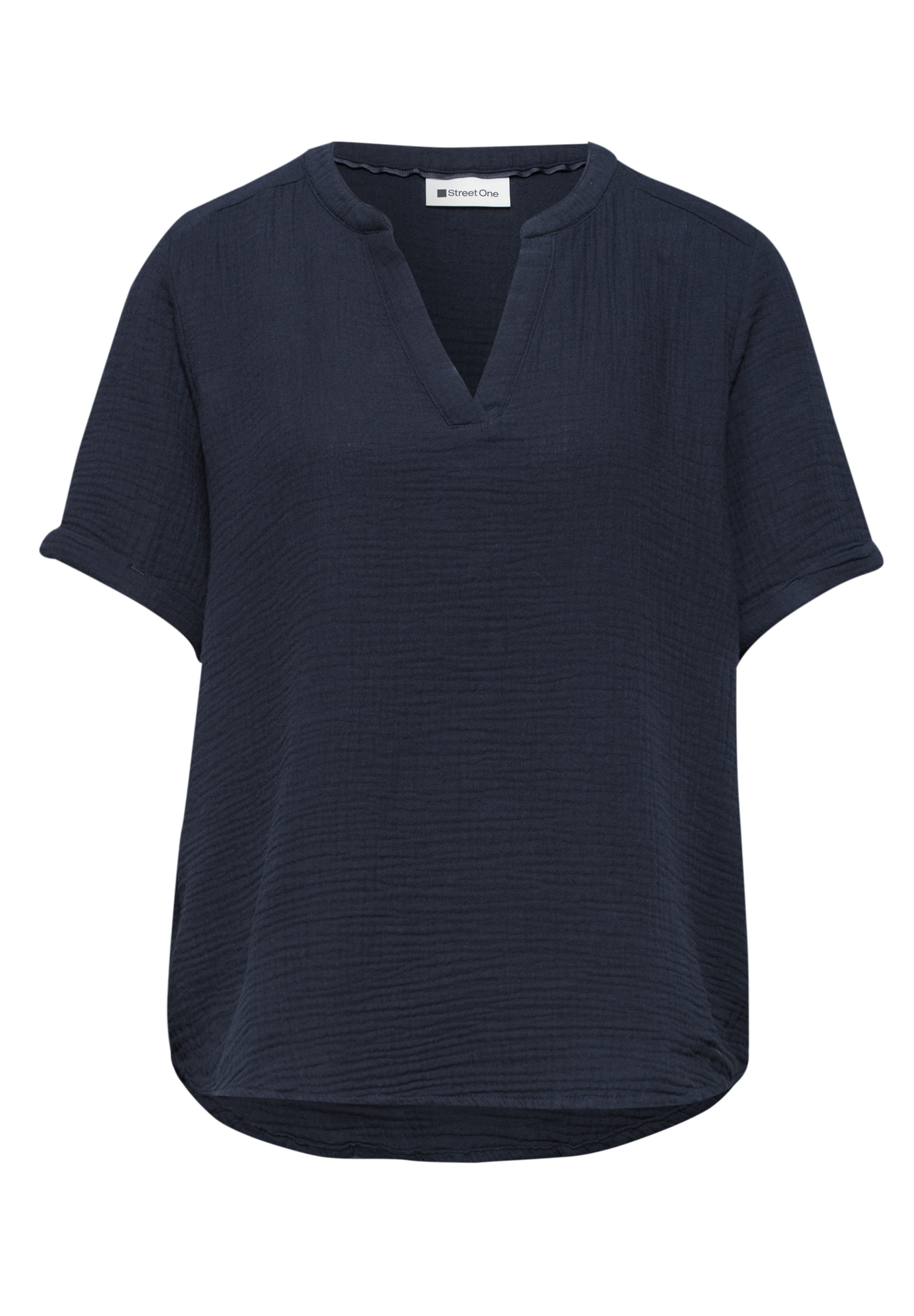 STREET ONE Bluse in Blau: Vorderseite
