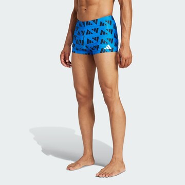 Maillot de bain de sport ADIDAS PERFORMANCE en bleu : devant