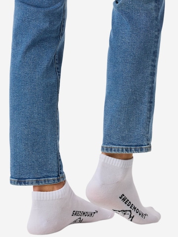 SWEDEMOUNT - Calcetines invisibles en blanco
