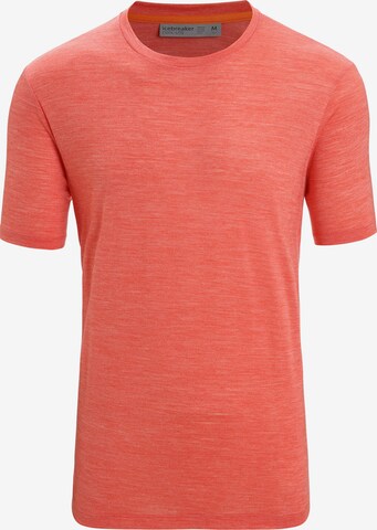 T-Shirt 'Sphere II' ICEBREAKER en orange : devant