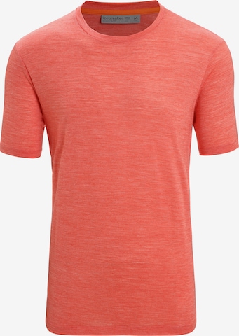 ICEBREAKER Funkční tričko 'Sphere II' – oranžová: přední strana