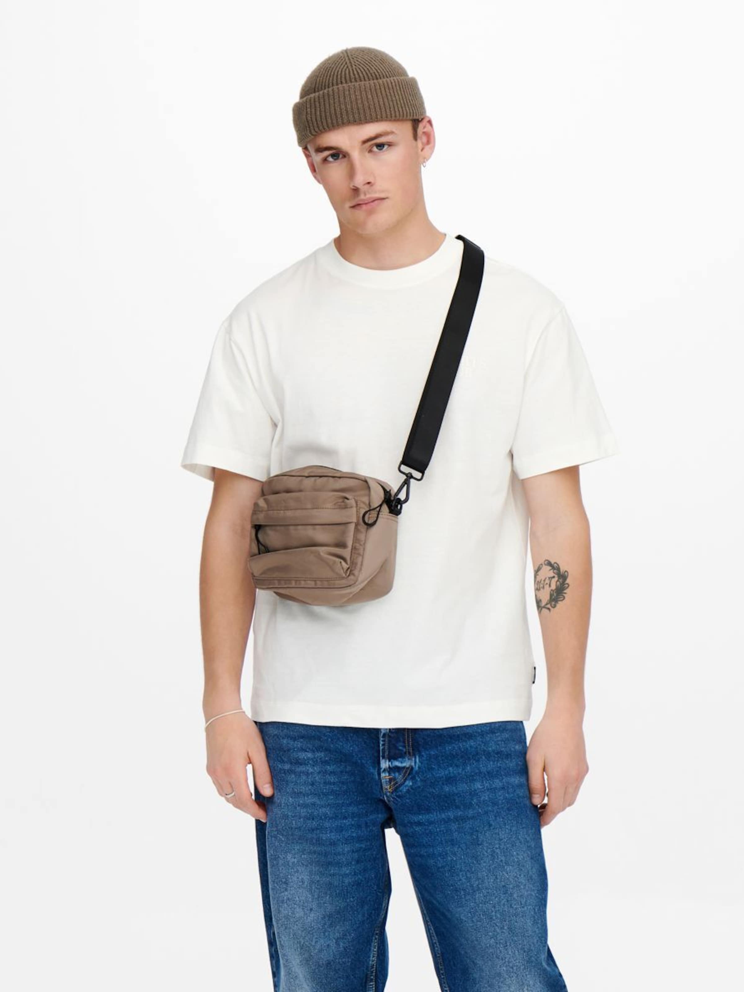 Männer Shirts Only & Sons Shirt in Weiß - WL10283 Männer Shirts Only & Sons Shirt in Weiß - WL10283