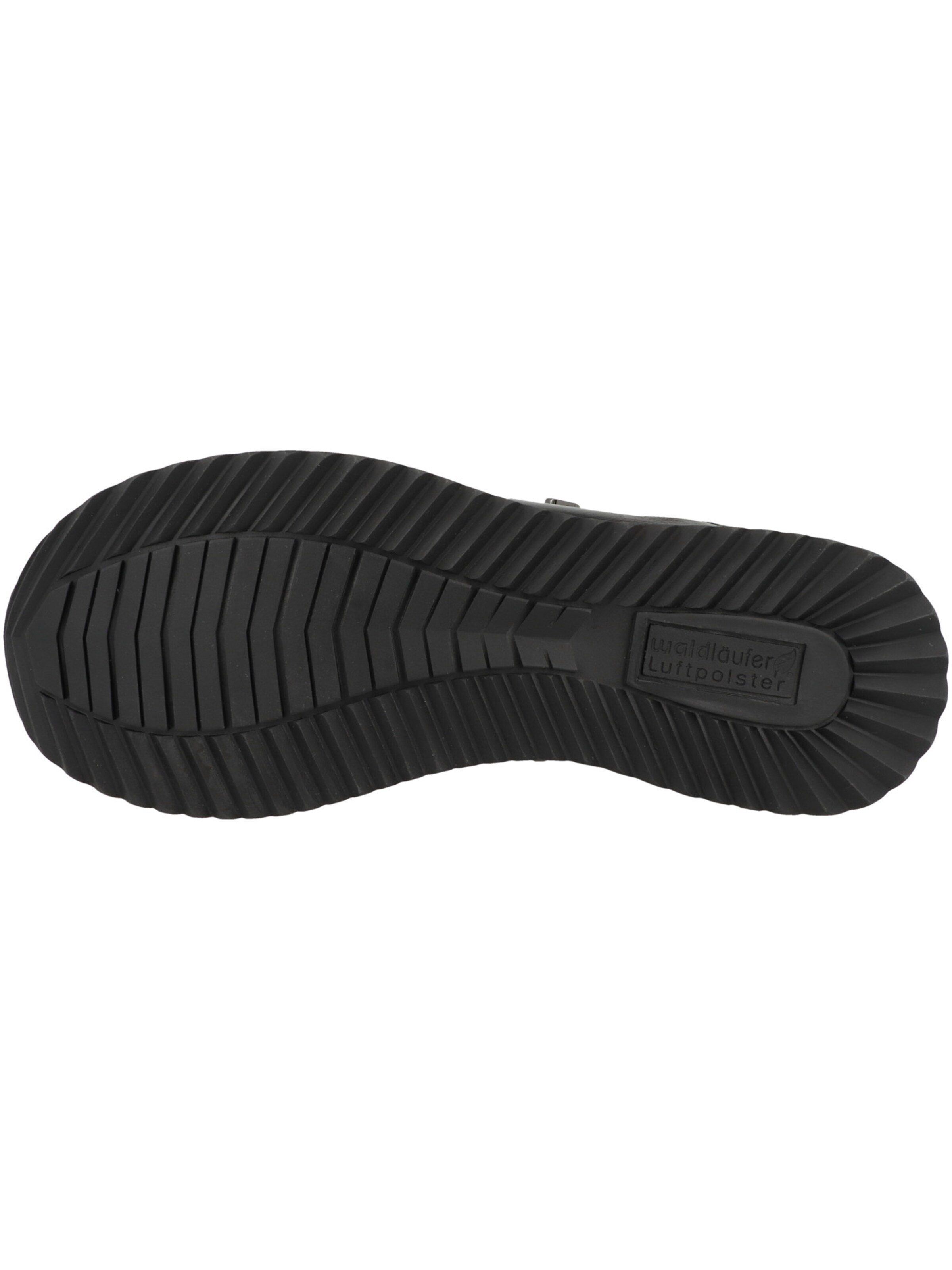 WALDLÄUFER Sneakers laag 'H-Vicky' in Zwart