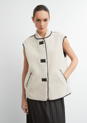 COMMA Bodywarmer in Beige: voorkant