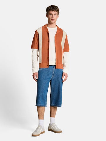 TOM TAILOR DENIM Gebreid vest in Oranje