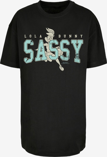 F4NT4STIC T-Shirt 'Looney Tunes Lola Bunny Sassy' in türkis / pastellgelb / schwarz, Produktansicht