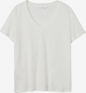 MANGO T-Shirt 'LINITO' in Weiß: predná strana